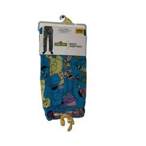 Sesame Street Blue Character Sleep Pants